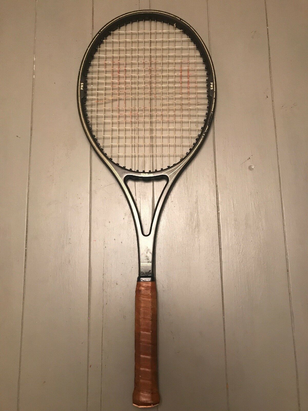 Vintage Wilson Pro 100 MidSize PWS Graphite Tennis Racquet – TRUNCS