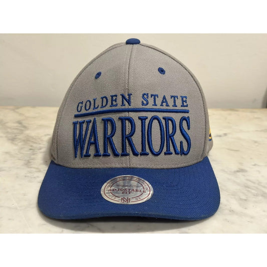 Vintage Mitchell & Ness Golden State Warriors NBA Snapback Hat Cap