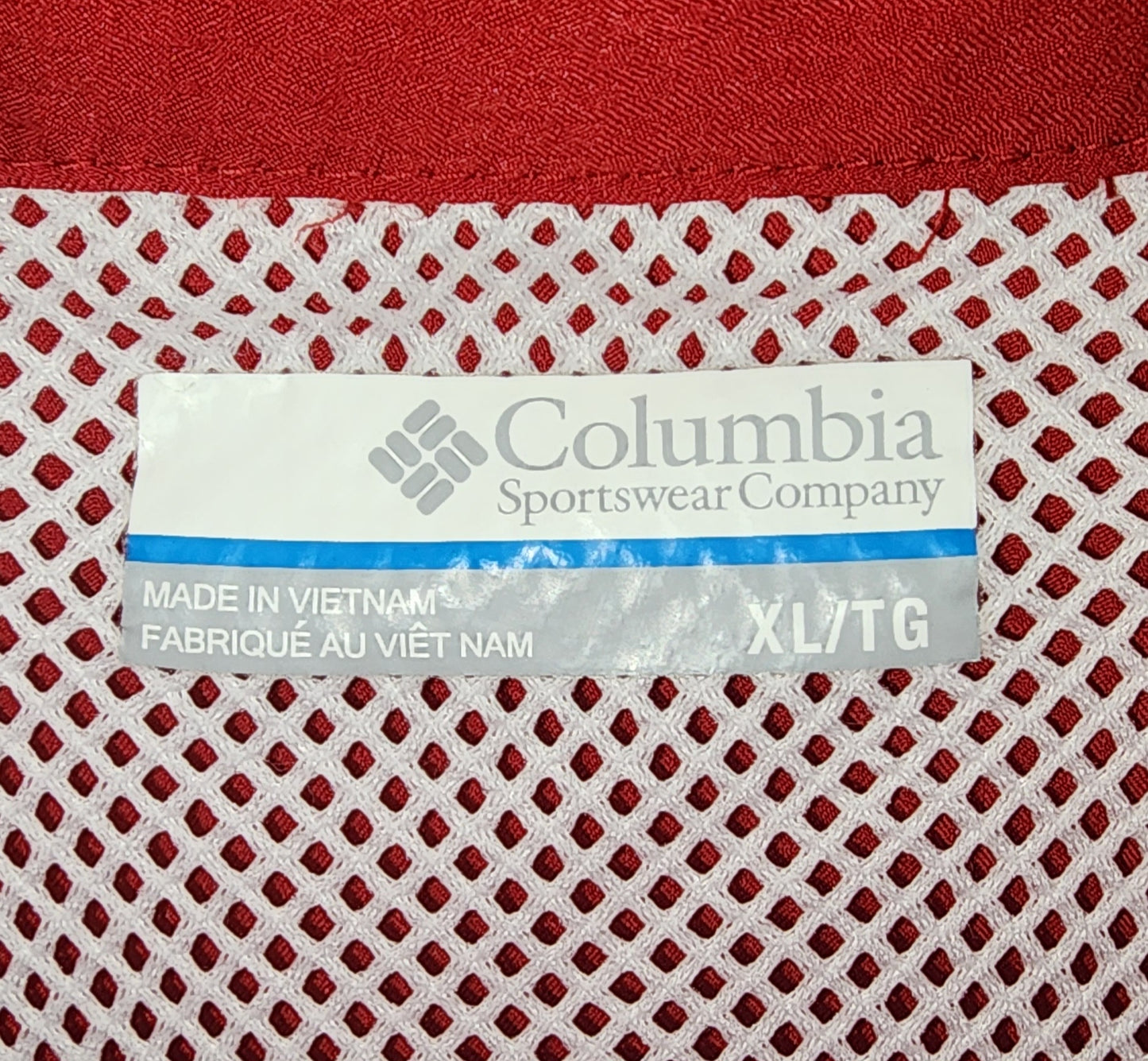 Columbia University of Alabama Red Half Sleeve Shirt - Mens XL