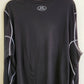 Under Armour Men's Black Full Sleeve T-Shirt