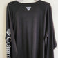 Columbia Men's Black Full Sleeve | Columbia Print on Sleeve T-Shirt