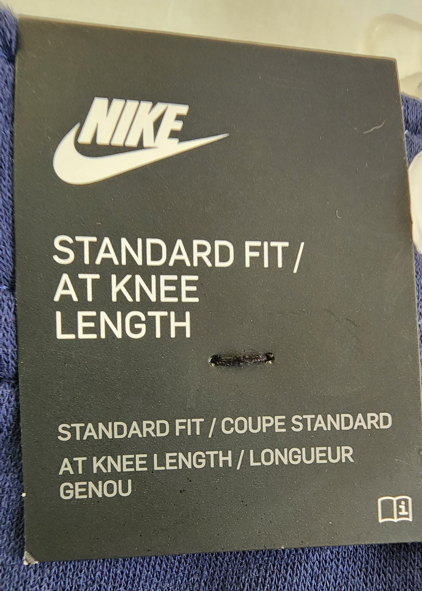 Nike standard Fit Knee Length Men's Blue shorts, XS