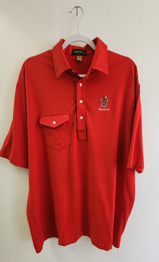 Vintage Cross Creek Exclusively for Shoal Creek Polo Shirt- Mens XXL (100% Pima Cotton)