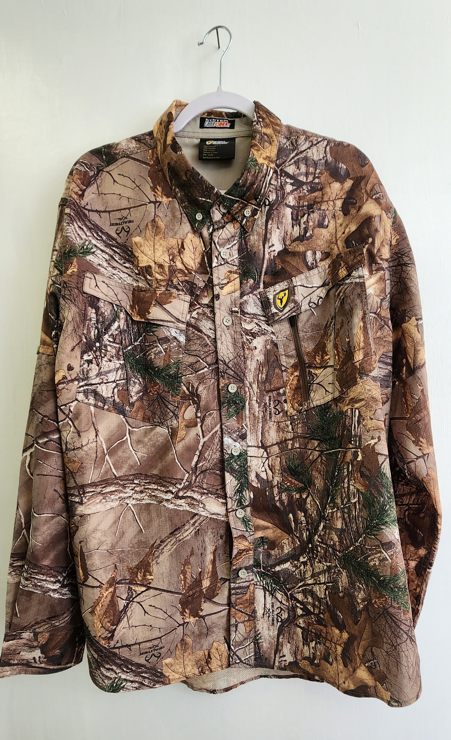 Scent Blocker Men's Printed Shirt: The Ultimate Outdoorsman's Advantage