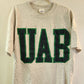 Vintage Nu Sportswear University of Alabama at Birmingham (UAB) Short Sleeve T-Shirt - SZ: L