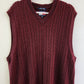 Tommy Hilfiger Maroon Men's Sweaters, XXL