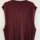 Tommy Hilfiger Maroon Men's Sweaters, XXL