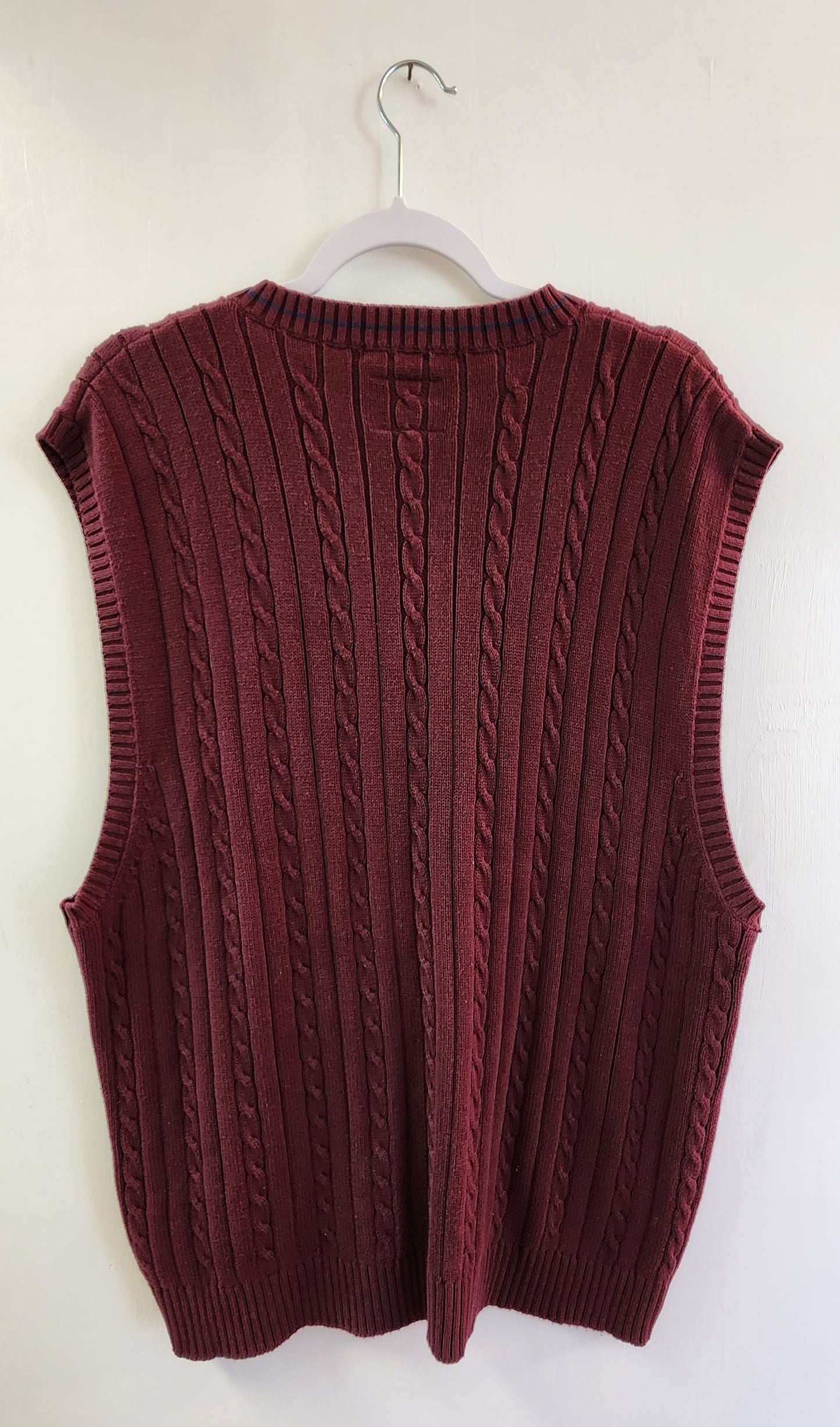 Tommy Hilfiger Maroon Men's Sweaters, XXL