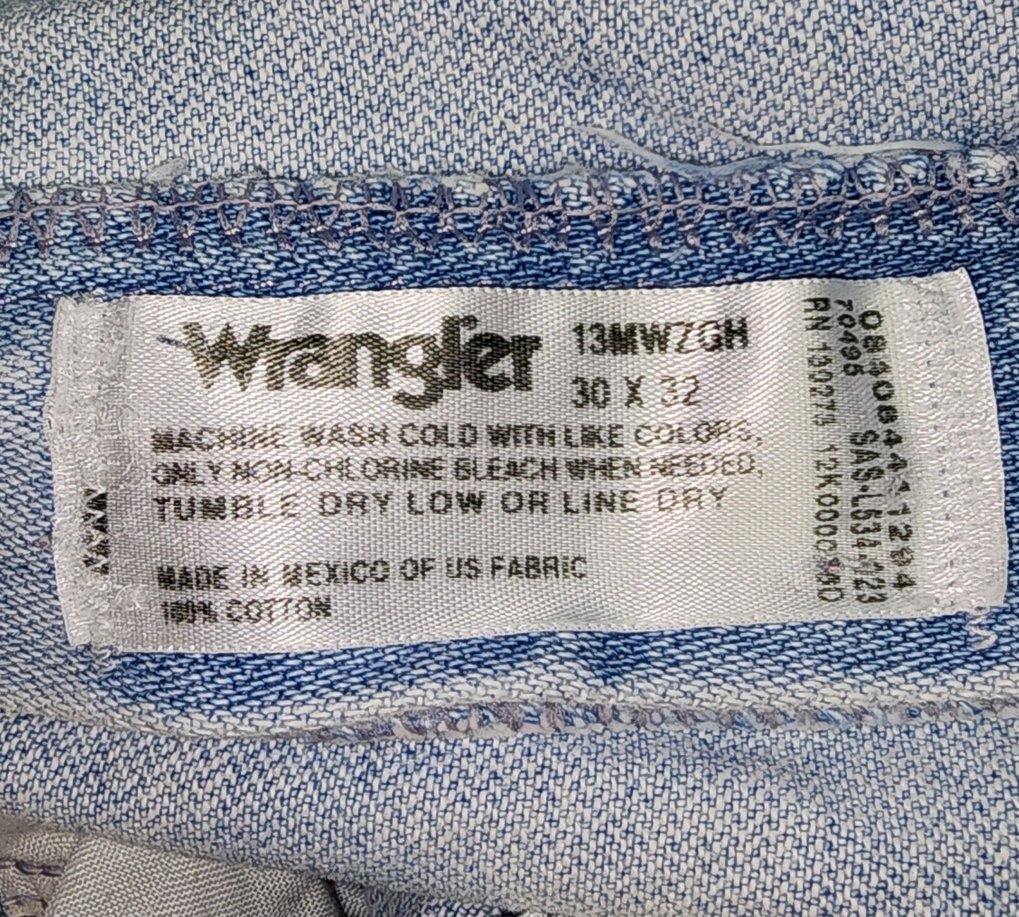 Wrangler Light Blue Straight Fit Men's Jeans, 30