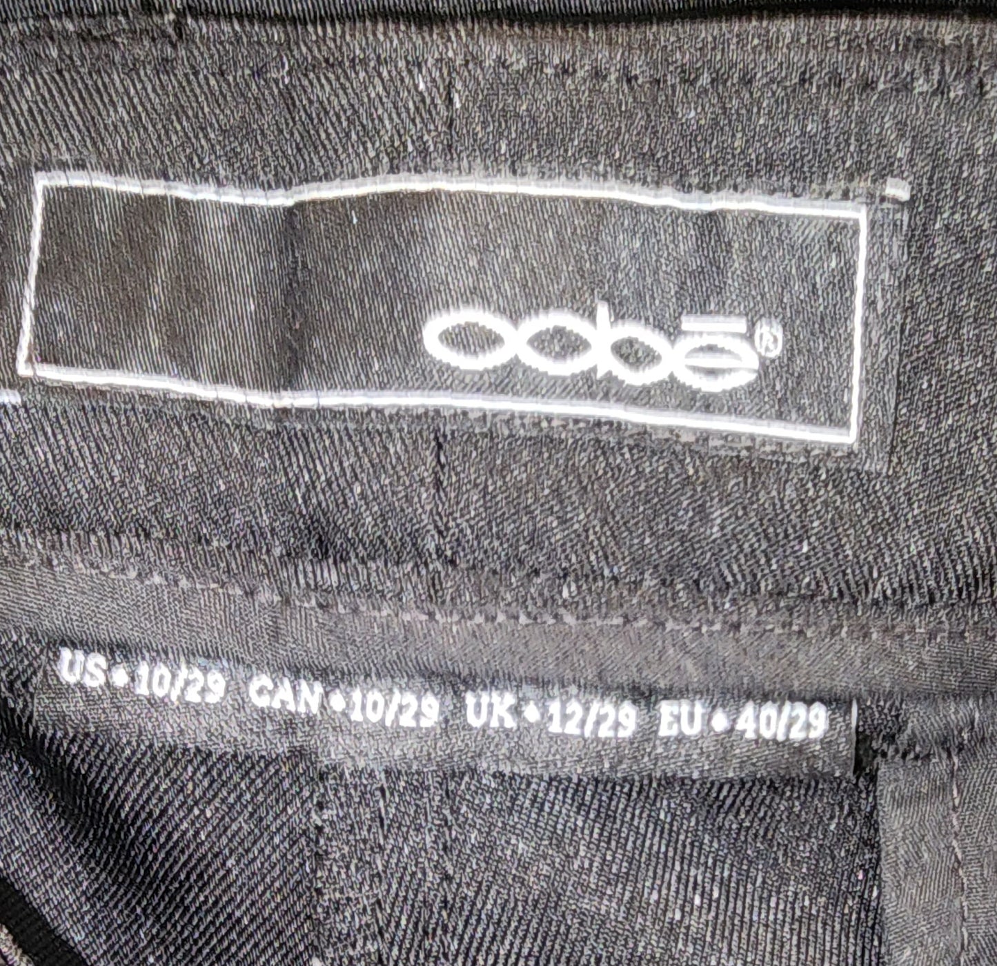 OOBE Black Men's Formal Pant, 40