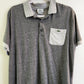 Lacoste Regular Fit Gray Collared Neck T-Shirt