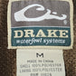 Drake Waterfowl Systems Brown Full Sleeve Shirt - M