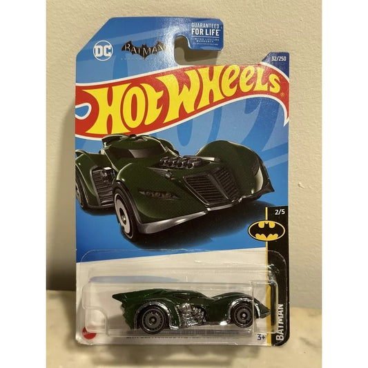 2022 HOT WHEELS ''BATMAN'' #32 = ARKHAM ASYLUM BATMOBILE = GREEN