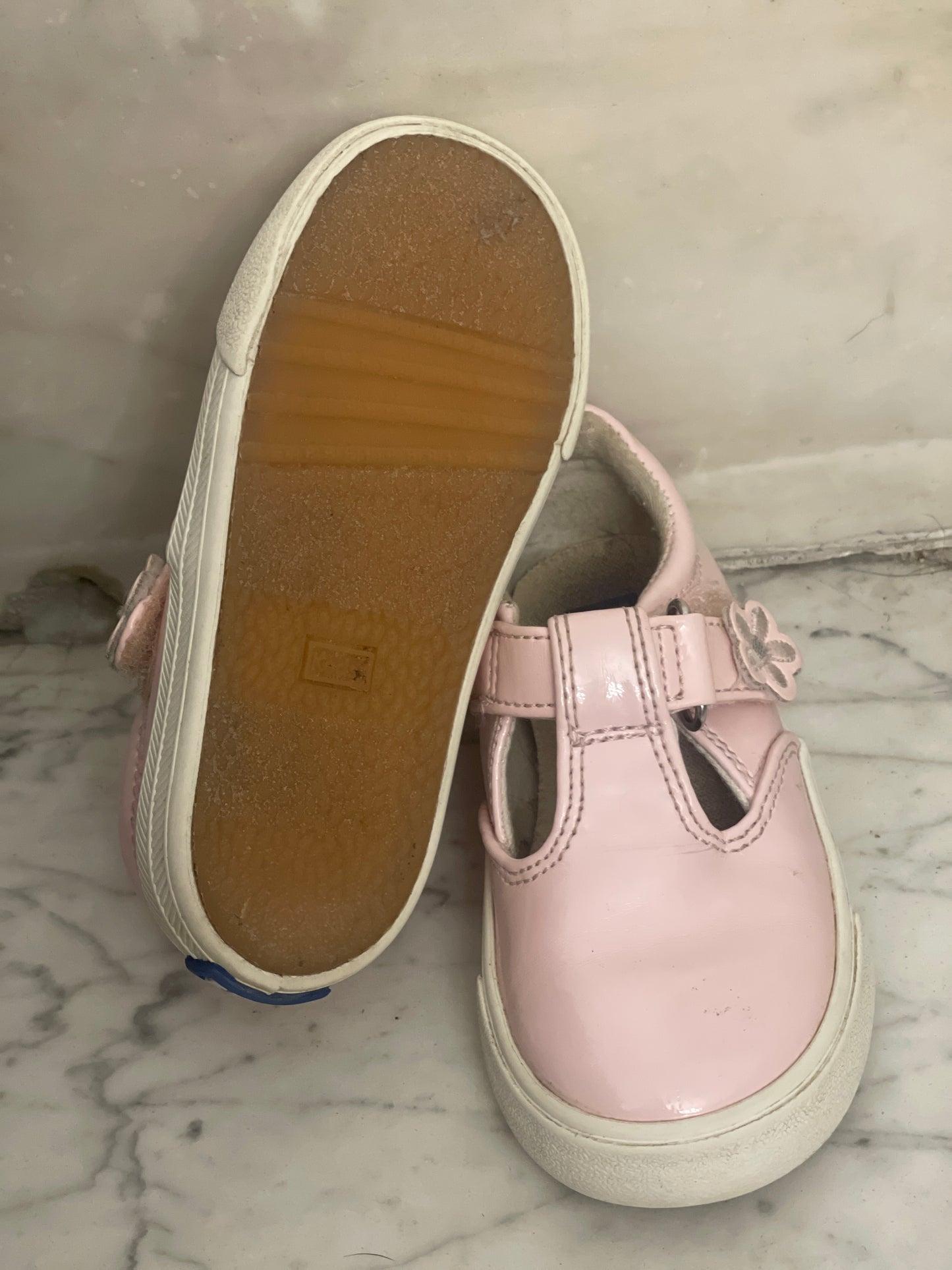 Toddler Keds. Pink patent