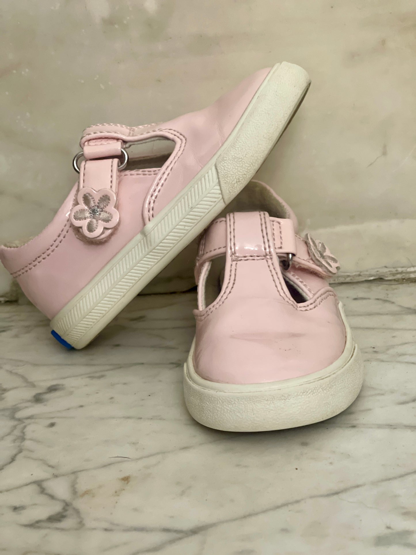 Toddler Keds. Pink patent