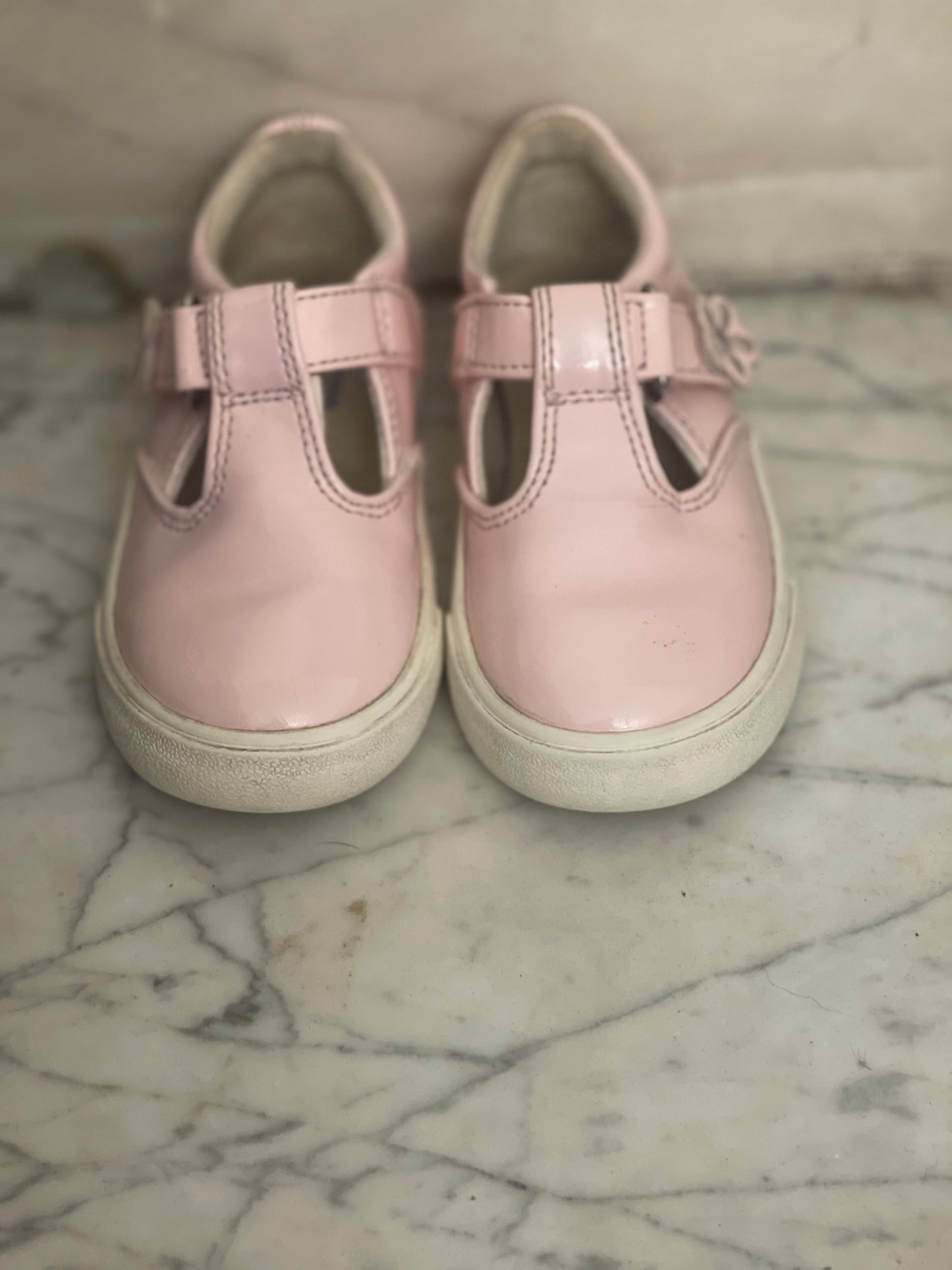 Toddler Keds. Pink patent