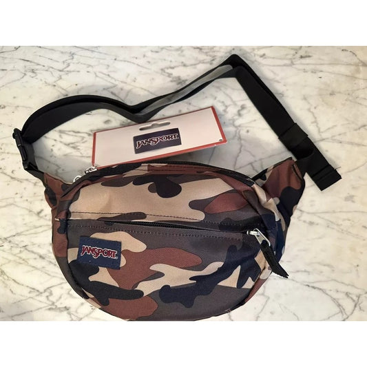 NWT JanSport Fifth Avenue 2.5L Fanny Pack/Waist Pack - Buckshot Camo