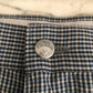 EUC Callaway Blue Houndstooth Flat Front Plaid Golf Shorts - mens sz 32