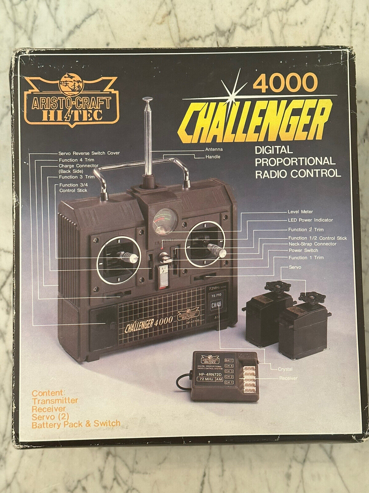 EUC Aristo-Craft HI TEC 4000 Challenger Digital Proportional Radio Control