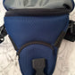 EUC Tamrac Zoom 16 Camera Bag (5516) Navy Blue w/ Shoulder Strap