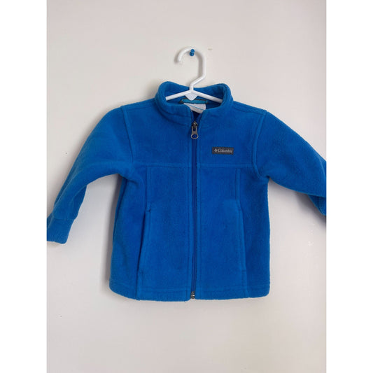 Columbia Fleece Steens Mountain Toddler Bright Indigo Blue Jacket