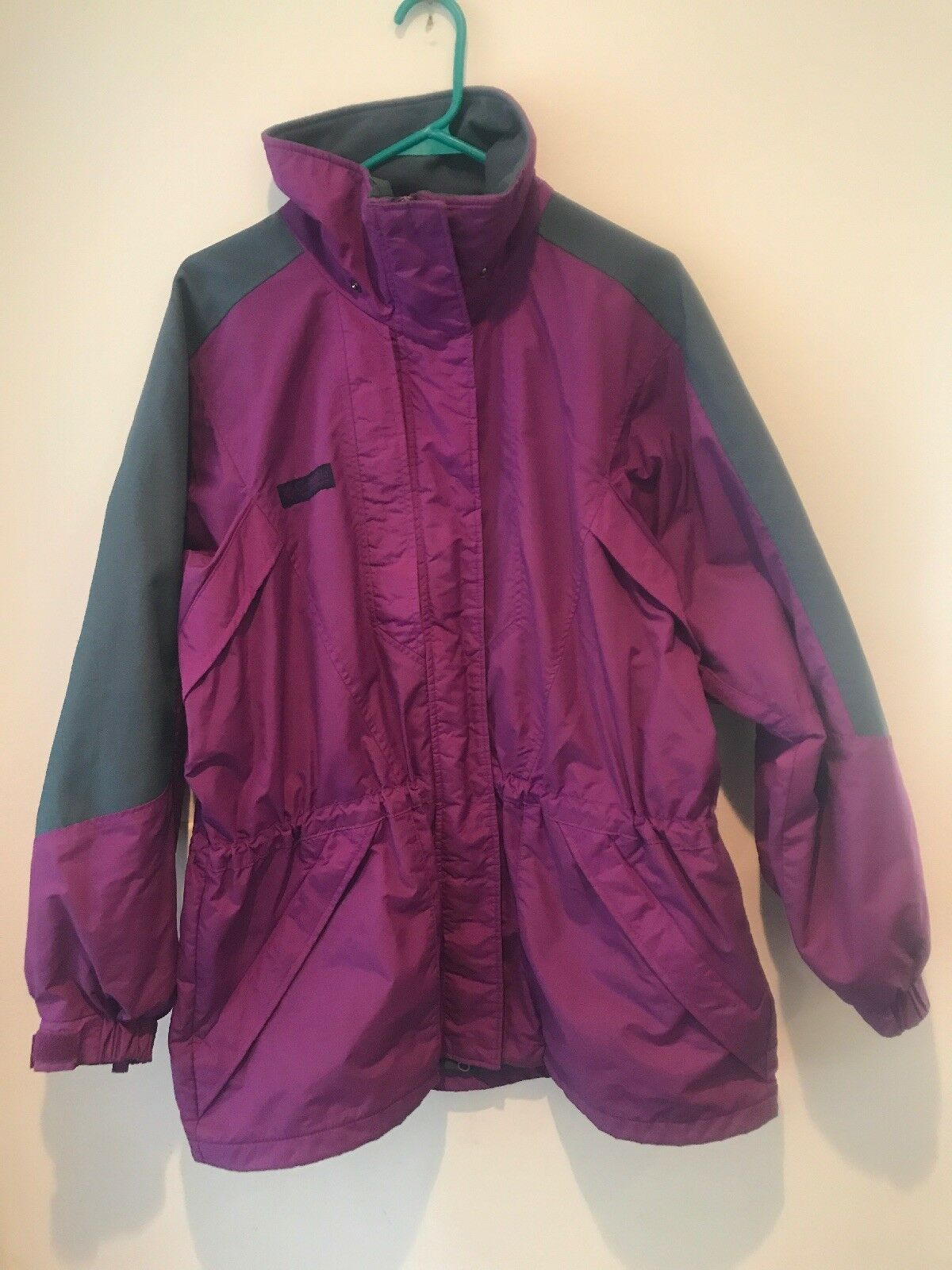 EUC Vintage Columbia Double Whammy Jacket (Purple/Grey) - Size Women’s Large