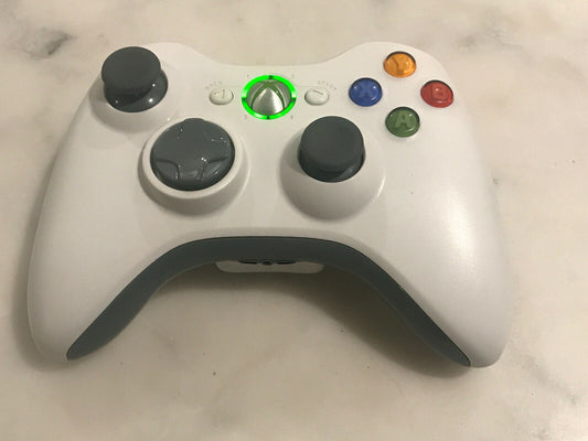 EUC OEM Wireless Xbox 360 Controller - White