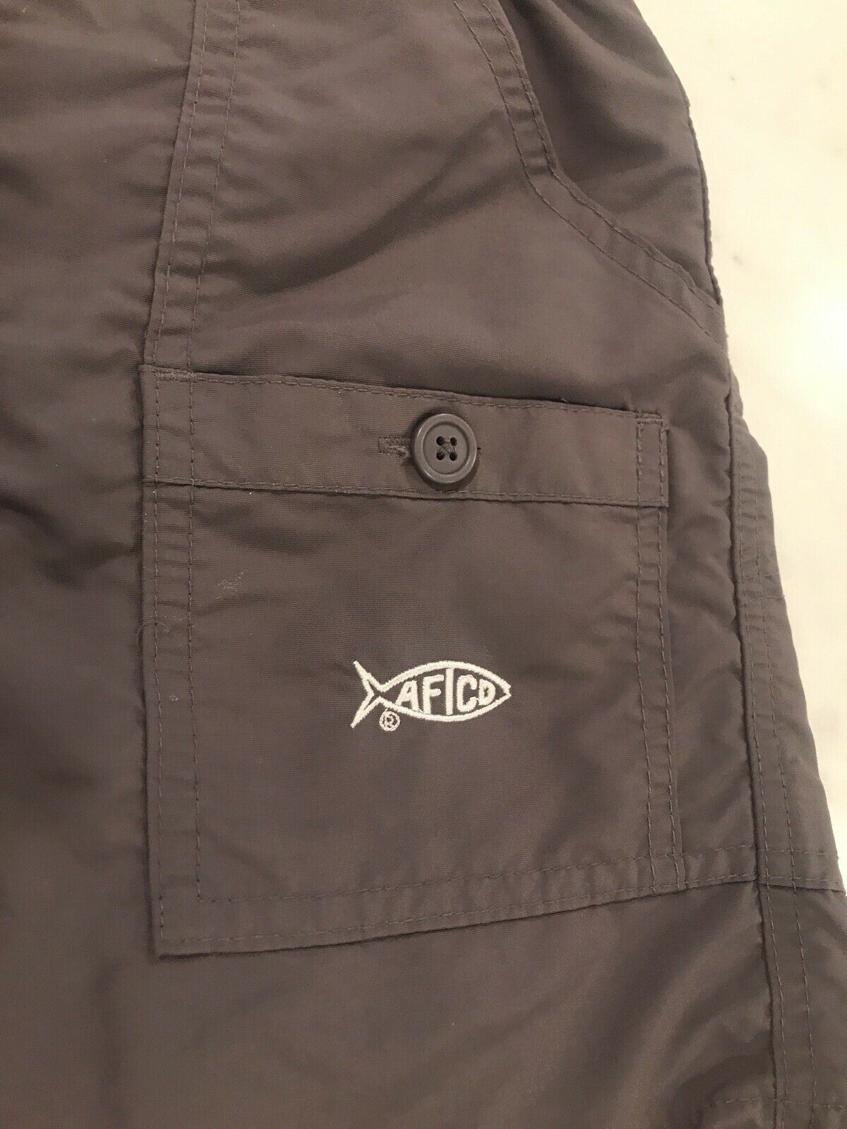 NWOT AFTCO Boy’s Size 26  FISHING SHORTS Nylon 5” Inseam