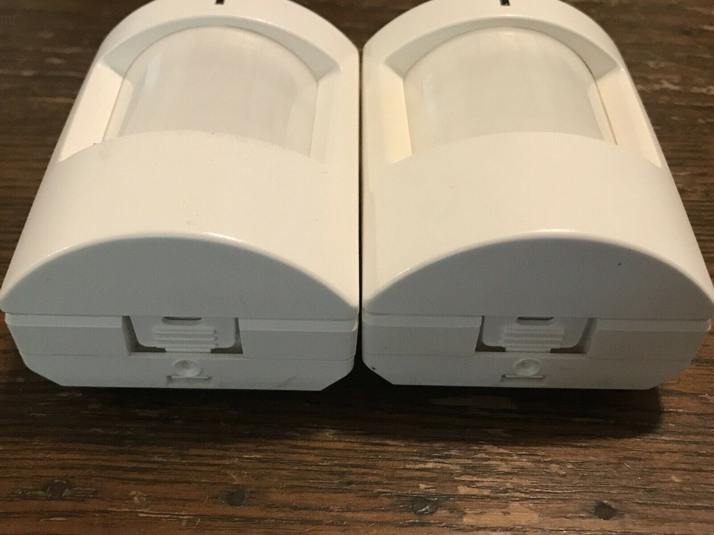 Pair Of Qolsys QS-1200-P01 IQMotion Wireless Infrared Motion Detectors - Works!