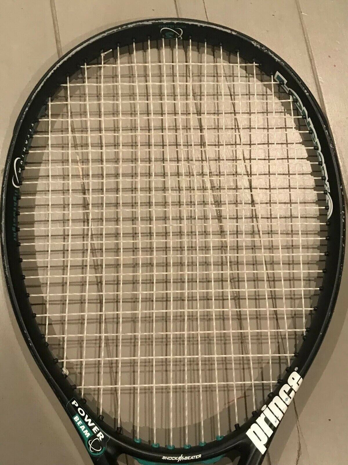 Prince Longbody Synergy Tour Graphite Titanium 110 OS Tennis Racquet - –  TRUNCS