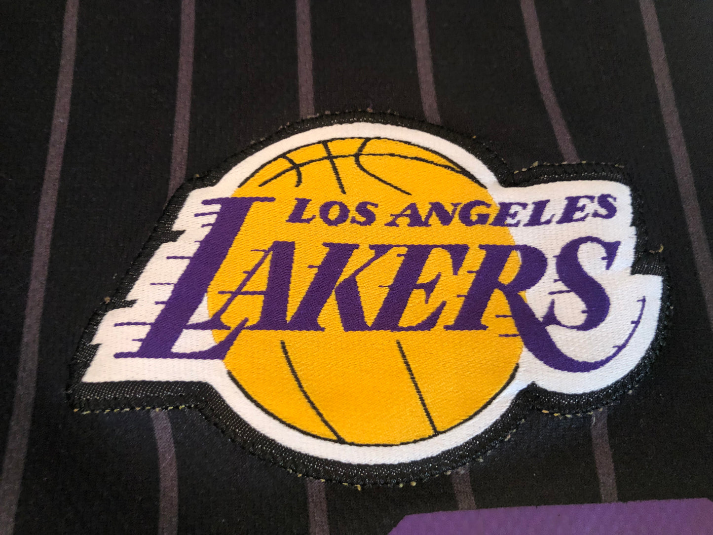 Los Angeles Lakers #23 Lebron James NBA Shorts - Sz: Medium