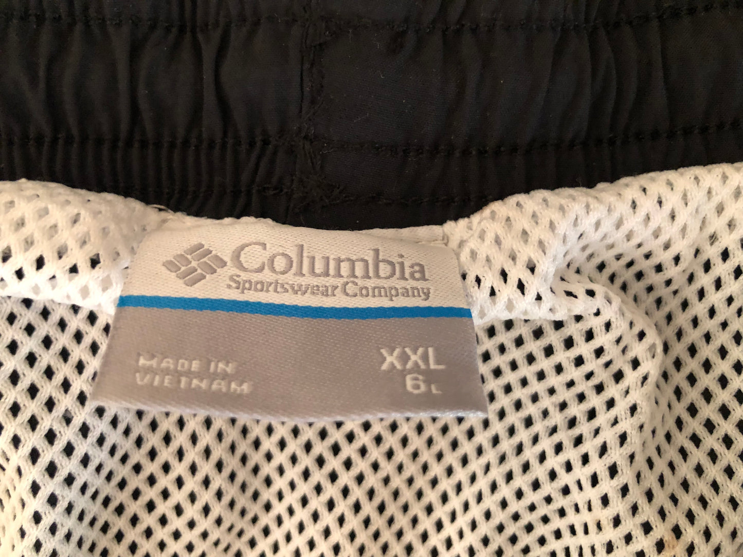 NWT Columbia Mens PFG Omnishade Fishing Shorts - sz: XXL - 6" inseam (BLACK)