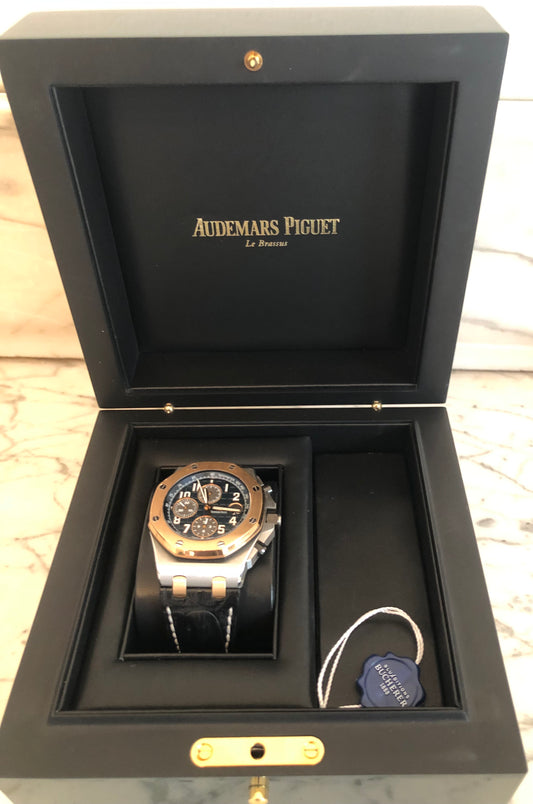 Audemars Piguet Royal Oak Offshore Chrono Special Edition Burcherer Blue Watch