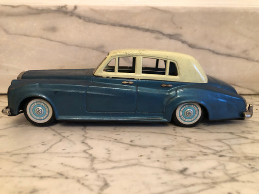 Vintage 1960s Bandai Rolls-Royce Silver Cloud Friction Car (JAPAN)