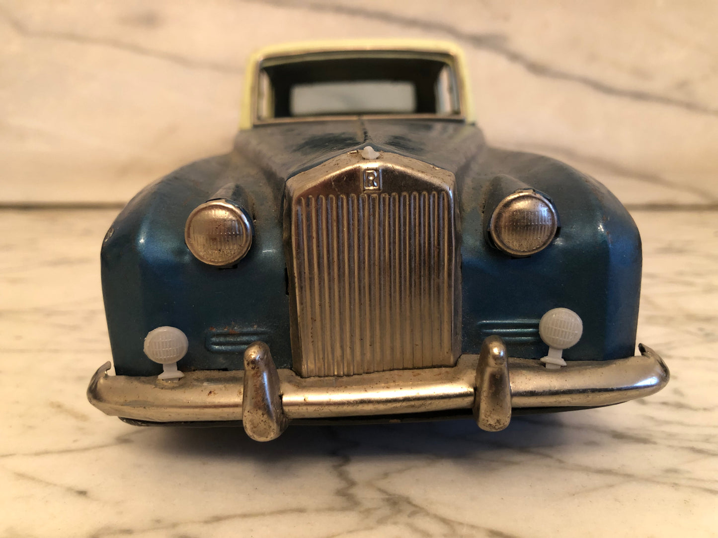 Vintage 1960s Bandai Rolls-Royce Silver Cloud Friction Car (JAPAN)