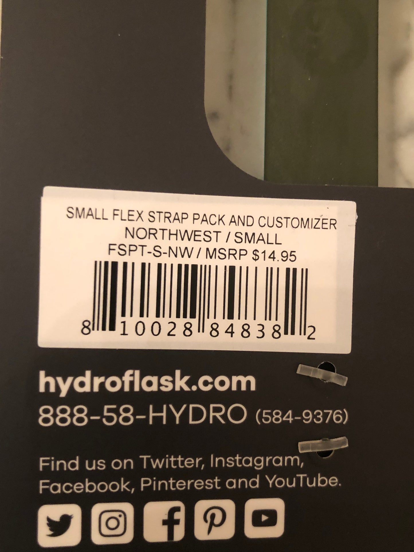 NEW Hydro Flask Small Flex Strap Pack and Customizer