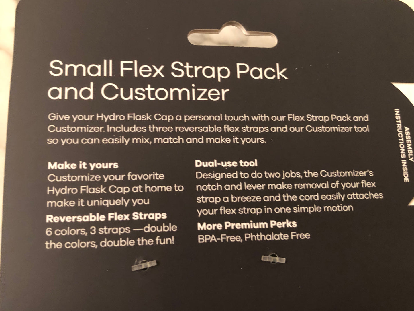 NEW Hydro Flask Small Flex Strap Pack and Customizer