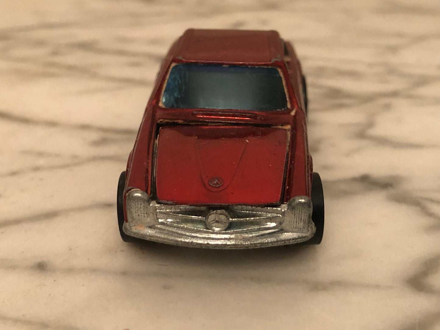 1969 Redline Hot Wheels Mercedes Benz 280SL - Copper w/ White interior (Hong Kon